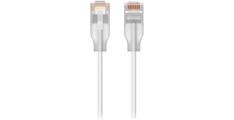 Ubiquiti UACC-Cable-Patch-EL-1M-W Nano-thin patch cable with 2.5 GbE support designed to show Etherlighting effects