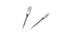 USB kabel REBEL 3.0 M.- tip C. M., črne barve, 1m