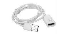 USB podaljšek 2.0, A-A  1.8m , siv