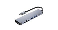 USB priklopna postaja tip C na HDMI, 2x USB3.0, 1x USB tip C, microSD/SD