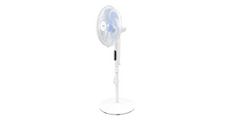 Ventilator samostoječi FIRST FA-5553-6-WI, 60W, 35/40cm, LED, daljinec, bel