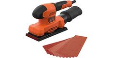 VIBRACIJSKI BRUSILNIK 150 W+10X BRUSNI PAPIR Black&Decker BEW220KAX