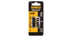 VIJAČNI NAST TORX 27/25 EXTREME ZA UDAR. VIJ. 5KOM Dewalt DT7383T