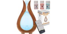 Vlažilec zraka Aroma difuzor KEDO z LED nočno lučko, 200ml
