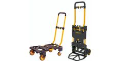 VOZIČEK 2V1 TRANSPORTNI/S PLATFORMO 70/137 KGZLOŽLJIV Stanley SXWTD-FT586