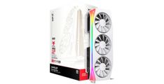 XFX Mercury AMD Radeon RX 9070 XT OC White Magnetic Air Edition RGB 16GB GDDR6 grafična kartica, PCIe 5.0, 1xHDMI 2.1, 3xDisplayPort 2.1