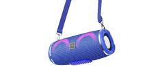Zvočnik bluetooth Hoco HC12, 10W, RGB, vodoodporen, moder