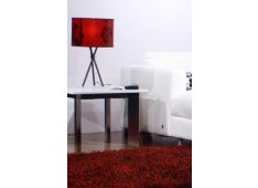 Klubska mizica Casilino, beli marmor in brušeno nerjavno jeklo 70 x 70 x 50 cm 1140.jpg