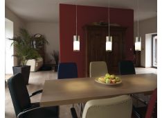 COMMO, Pendelleuchte, PD-1, okrogla, teilweise motno steklo, GX53, max. 13W COMMO, Pendelleuchte, PD-1, okrogla, teilweise motno steklo, GX53, max. 13W
