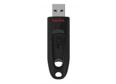 USB DISK SANDISK 64GB ULTRA, 3.0, črn, brez pokrovčka - SDCZ48-064G-U46 - 619659102197