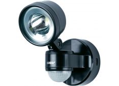 Zunanji LED-reflektor z detektorjem gibanja GEV LLL, 014701,1 x 4 W, IP44, črne barve Zunanji LED-reflektor z detektorjem gibanja GEV LLL, 014701,1 x 4 W, IP44, črne barve