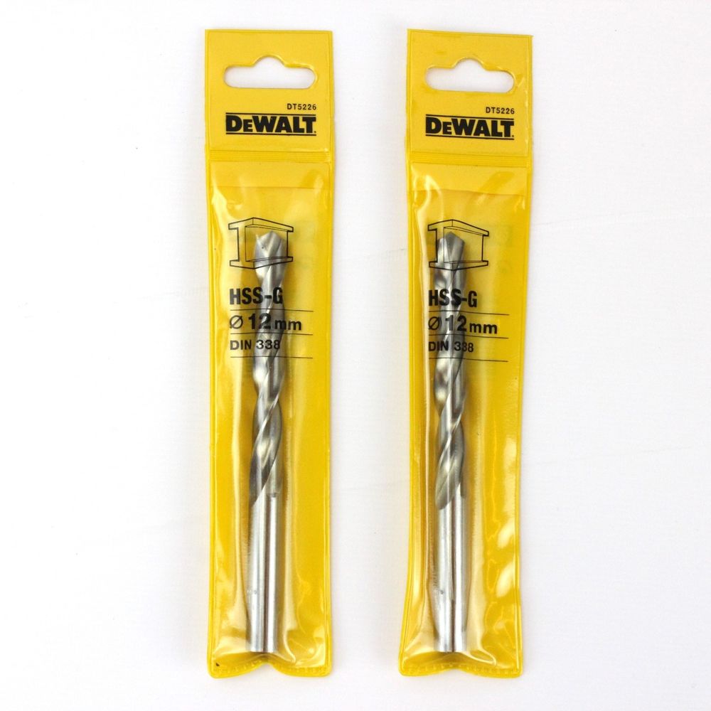 Dewalt Broca HSS Acero Rápido De 1/2" | Precio Guatemala | Kemik
