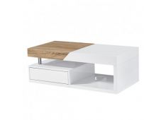 120x60x42 MDF sonoma + bela visok sijaj 120x60x42 MDF sonoma + bela visok sijaj