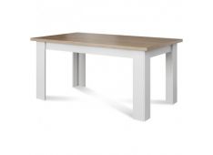 161/211x91x75 MDF bela + hrast 161/211x91x75 MDF bela + hrast