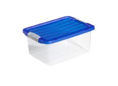 Curver, Škatla Za Shr. Click'n Fit 15 L, Modra Curver, Škatla Za Shr. Click'n Fit 15 L, Modra