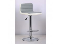 36x42x78,5/88,5 Umetno usnje siva+bela 36x42x78,5/88,5 Umetno usnje siva+bela