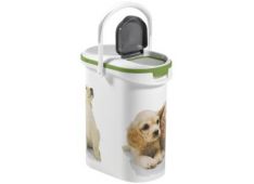 Curver, Zaboj Za 4 Kg Petlife Kuža Belo Sreb.zel Curver, Zaboj Za 4 Kg Petlife Kuža Belo Sreb.zel