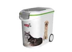 Curver, Zaboj Za 12 Kg Petlife Kuža Belo Sreb.ze Curver, Zaboj Za 12 Kg Petlife Kuža Belo Sreb.ze