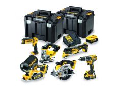 6-DELNI SET AKU 18 V 5,0 Ah BATERIJEZ DVEMA KOVČKOMA Dewalt DCK665P3T 6-DELNI SET AKU 18 V 5,0 Ah BATERIJEZ DVEMA KOVČKOMA Dewalt DCK665P3T