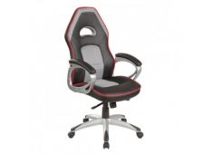 64x65x118/128 Umetno usnje siva + črna 64x65x118/128 Umetno usnje siva + črna