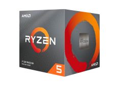 AMD namizni procesor Ryzen 5  6C/12T 3600 (4,2 GHz, 36 MB, 65 W, AM4) v paketu s hladilnikom Wraith Stealth