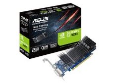 ASUS GeForce GT 1030 2GB GDDR5 VGA nizek profil grafične kartice za tiho HTPC konfiguracijo (z I/O port brackets), PCIe 3.0, 1xDVI-D, 1xHDMI 2.0b