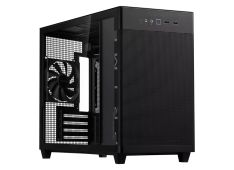 ASUS Prime AP201 Tempered Glass MicroATX Case Black - stylish 33-liter MicroATX case with tool-free side panels, with support for 360 mm coolers, graphics cards up to 338 mm long, and standard ATX PSUs ASUS Prime AP201 Tempered Glass MicroATX Case Black - stylish 33-liter MicroATX case with tool-free side panels, with support for 360 mm coolers, graphics cards up to 338 mm long, and standard ATX PSUs