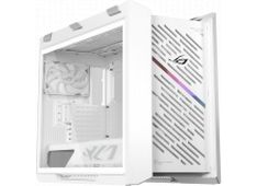 ASUS ROG Strix Helios II GX601S White Edition EATX računalniško ohišje, kaljeno steklo, štirje 140mm ventilatorji, belo