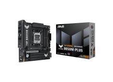 ASUS TUF GAMING B850M-PLUS AM5 mATX osnovna plošča - AMD B850, 4xDDR5, 3xM.2, 4xSATA, 2.5Gb LAN, 1xDP, 1xHDMI, Aura Sync