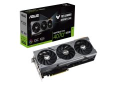 ASUS TUF Gaming GeForce RTX 4070 Ti SUPER OC Edition 16GB GDDR6X grafična kartica z DLSS 3, lower temps, and enhanced durability, PCIe 4.0, 2xHDMI 2.1a, 3xDisplayPort 1.4a