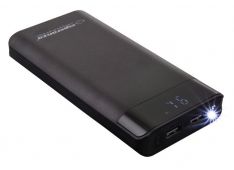 Baterijska banka 17400mAh z priključki za tablice, telefone, črne barve... Baterijska banka 17400mAh z priključki za tablice, telefone, črne barve...