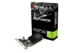 BIOSTAR Video Card NVidia GeForce GT710 GDDR3 2GB/64bit, PCIE 2.0x16, 1xVGA, 1xHDMI, 1xDVI, Cooling Fan, Retail BIOSTAR Video Card NVidia GeForce GT710 GDDR3 2GB/64bit, PCIE 2.0x16, 1xVGA, 1xHDMI, 1xDVI, Cooling Fan, Retail
