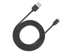 CANYON CFI-1, Lightning USB kabel za Apple, okrogel, dolžina kabla 1 m, črn