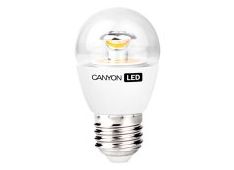 CANYON PE27CL6W230VW LED lamp, P45 shape, clear, E27, 6W, 220-240V, 150°, 470 lm, 2700K, Ra>80, 50000 h CANYON PE27CL6W230VW LED lamp, P45 shape, clear, E27, 6W, 220-240V, 150°, 470 lm, 2700K, Ra>80, 50000 h