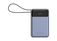 CANYON power bank OnPower 600 vgrajen kabel 20000 mAh PD65W, temno-siv