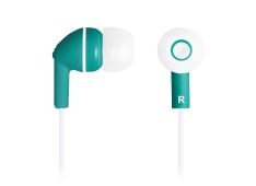 CANYON Stereo earphones with micophone, Green CANYON Stereo earphones with micophone, Green