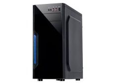 Chassis INTER-TECH B-42 Black Midi Tower, ATX, 2xUSB2.0, Blue LED strip, PSU optional Chassis INTER-TECH B-42 Black Midi Tower, ATX, 2xUSB2.0, Blue LED strip, PSU optional