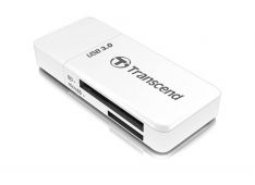 Čitalec kartic Transcend RDF5 bel, USB A 3.1 -- SD, microSD - TS-RDF5W - 760557826613