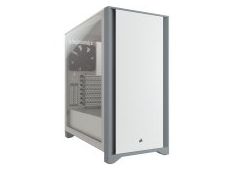 CORSAIR 4000D Tempered Glass Mid-Tower ATX Case — White