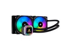 Corsair Hydro Series H115i RGB PLATINUM Liquid CPU Cooler, an all-in-one liquid CPU cooler with a 280mm radiator and vivid RGB lighting that’s built for extreme CPU cooling. Cooling Socket Support Intel 115x/ 2011/ 2066/ 1200,AMD AM3/AM2, AMD AM4 Corsair Hydro Series H115i RGB PLATINUM Liquid CPU Cooler, an all-in-one liquid CPU cooler with a 280mm radiator and vivid RGB lighting that’s built for extreme CPU cooling. Cooling Socket Support Intel 115x/ 2011/ 2066/ 1200,AMD AM3/AM2, AMD AM4