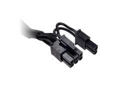 Corsair Type 4 Sleeved black PCI-E cable with pigtail connector and capacitors for Type 4 PSU (1x PCIe cable with two 6+2pin connectors) Corsair Type 4 Sleeved black PCI-E cable with pigtail connector and capacitors for Type 4 PSU (1x PCIe cable with two 6+2pin connectors)