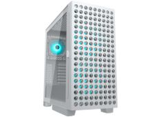 COUGAR AIRFACE ECO RGB PC Case, Mid Tower, White