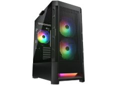 COUGAR AIRFACE RGB - ohišje za računalnik, Mid Tower, črno