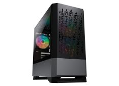 Cougar I MG 140 Air RGB Black I 385JM80.0001 I Case I Mini tower / 3 ARGB fans / TG transparent side window Cougar I MG 140 Air RGB Black I 385JM80.0001 I Case I Mini tower / 3 ARGB fans / TG transparent side window