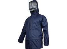 DEŽNI PLAŠČ MODER S LAHTI L4091701