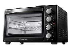 Električna konvekcijska pečica FIRST 30L, 2 x kuhalna plošča, 3200W