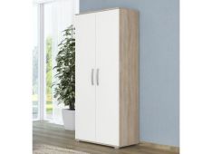 Garderobna omara EXPRESS EG2 80x51x197 Iveral bela + hrast Garderobna omara EXPRESS EG2 80x51x197 Iveral bela + hrast