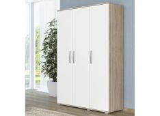 Garderobna omara EXPRESS EG3 120x51x197 Iveral bela + hrast Garderobna omara EXPRESS EG3 120x51x197 Iveral bela + hrast
