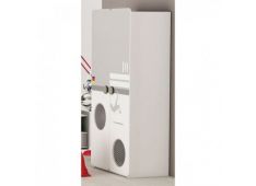 Garderobna omara FOOT 96,5x51,5x184,6 Iveral siva Garderobna omara FOOT 96,5x51,5x184,6 Iveral siva