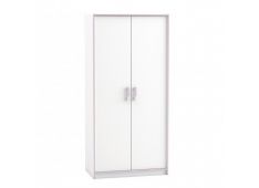 Garderobna omara SWITCH 2D 88x50,1x185,5 Iveral bela Garderobna omara SWITCH 2D 88x50,1x185,5 Iveral bela